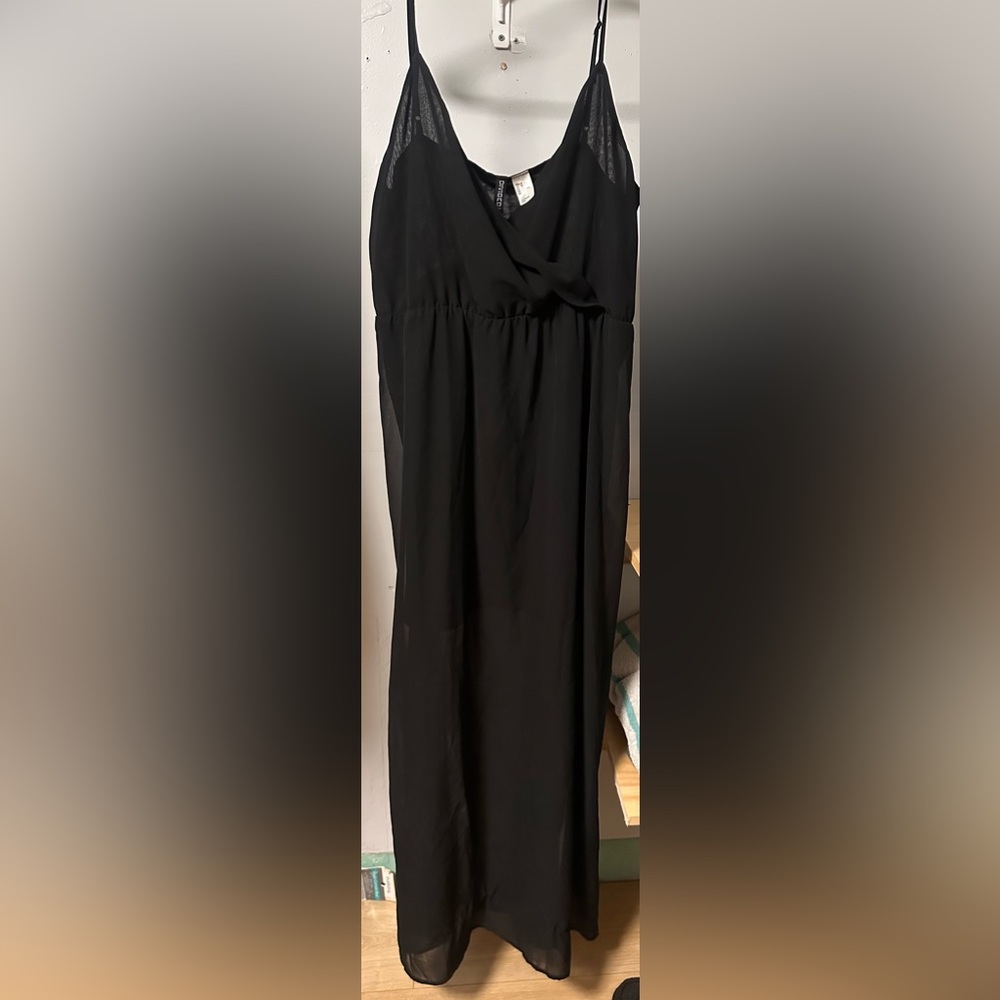 Divided Black A-Line Skirt